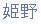 Japanese characters for Himeno