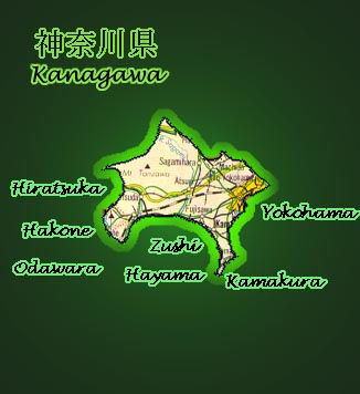 Image Map of Kanagawa